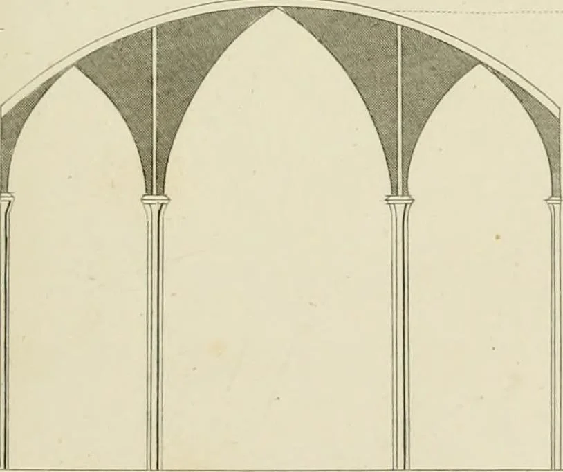 An illustration from The modern architect : or, Every carpenter his own master ; embracing plans, elevations, specifications, framing, etc., for private houses, classic dwellings, churches, &c. to which is added a new system of stair-building, 1854, leaf 272