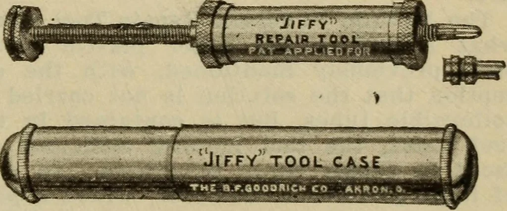 An illustration from The Modern bicycle and its accessories; a complete reference book for rider, dealer, and maker, 1898, leaf 100