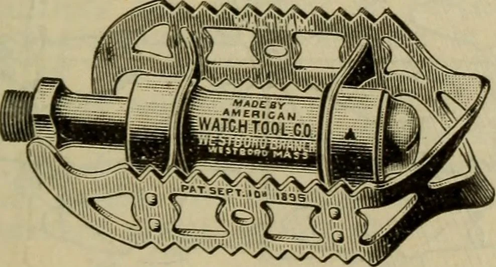 An illustration from The Modern bicycle and its accessories; a complete reference book for rider, dealer, and maker, 1898, leaf 110