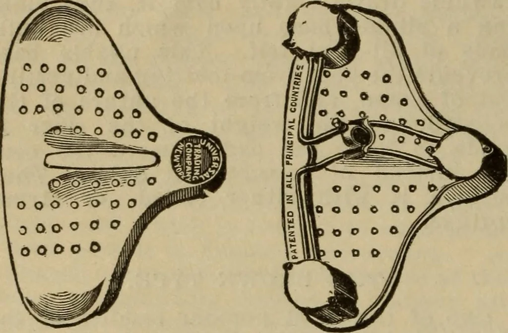 An illustration from The Modern bicycle and its accessories; a complete reference book for rider, dealer, and maker, 1898, leaf 121