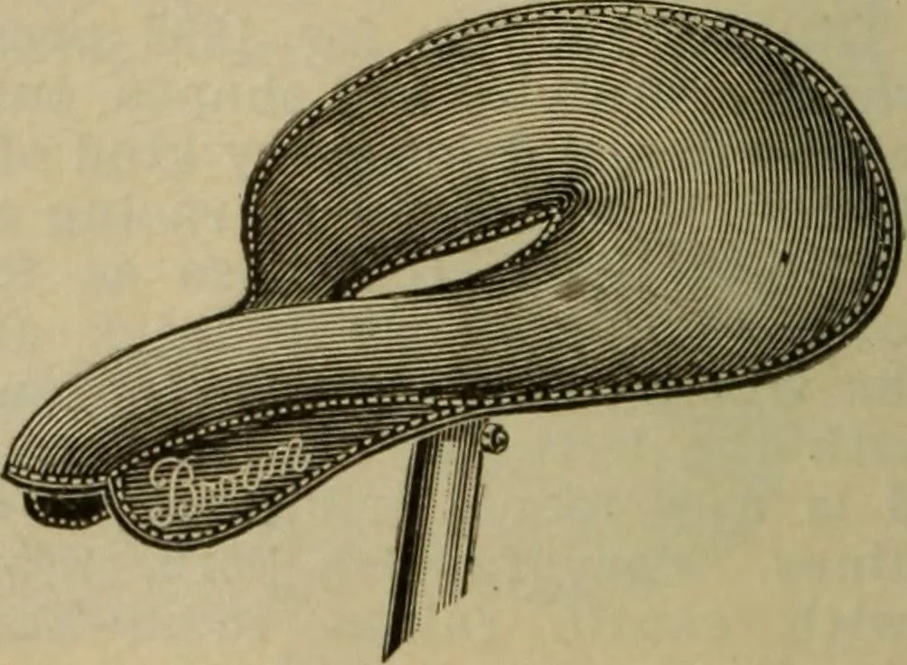 An illustration from The Modern bicycle and its accessories; a complete reference book for rider, dealer, and maker, 1898, leaf 121