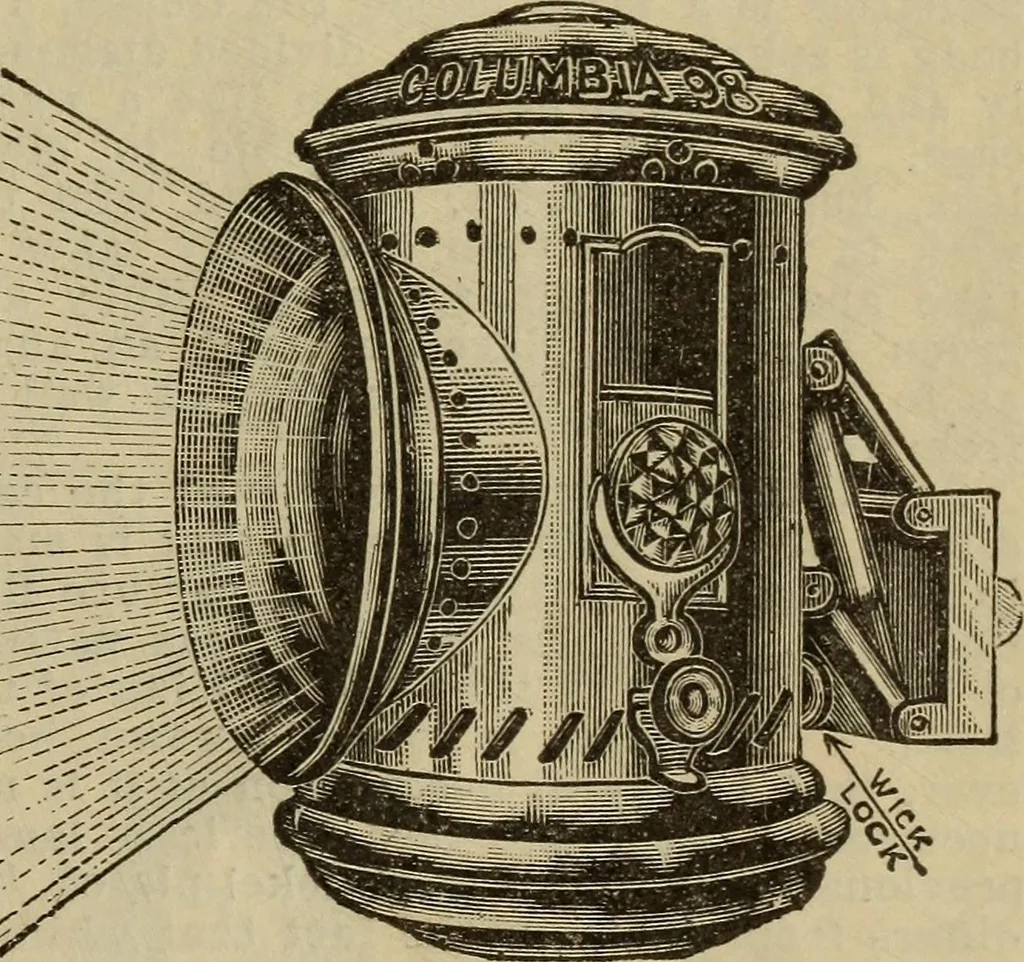 An illustration from The Modern bicycle and its accessories; a complete reference book for rider, dealer, and maker, 1898, leaf 132