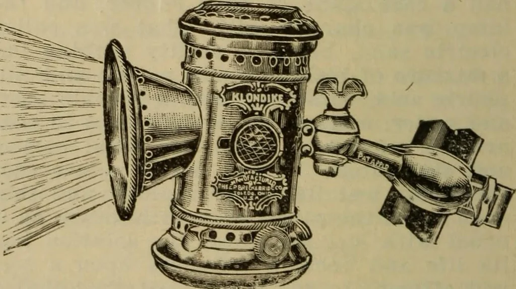 An illustration from The Modern bicycle and its accessories; a complete reference book for rider, dealer, and maker, 1898, leaf 135