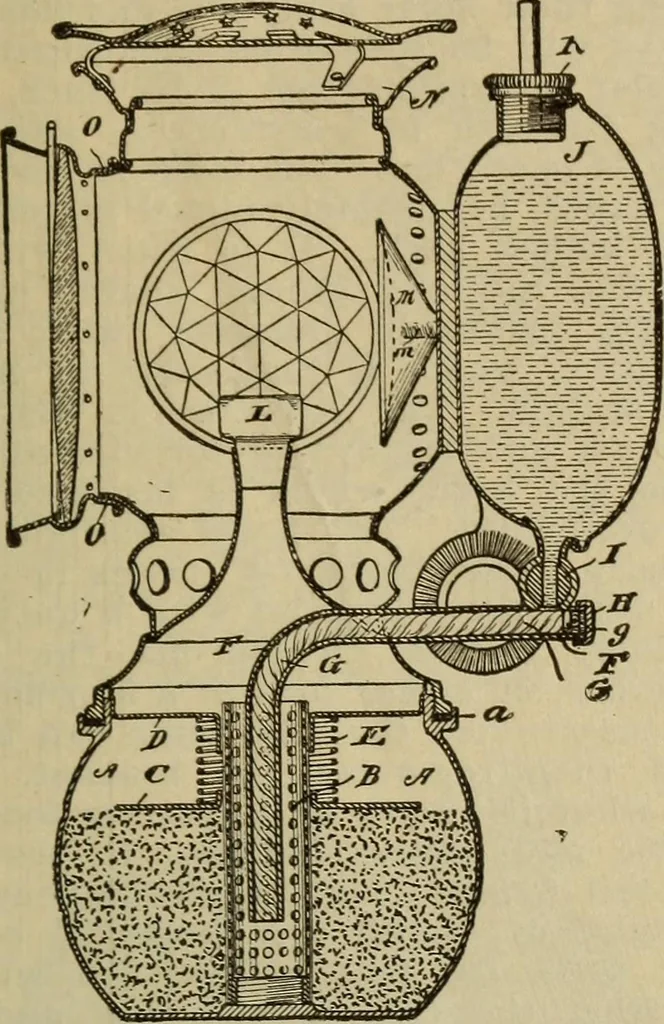 An illustration from The Modern bicycle and its accessories; a complete reference book for rider, dealer, and maker, 1898, leaf 136