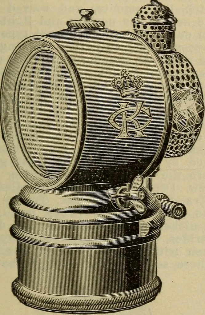 An illustration from The Modern bicycle and its accessories; a complete reference book for rider, dealer, and maker, 1898, leaf 138