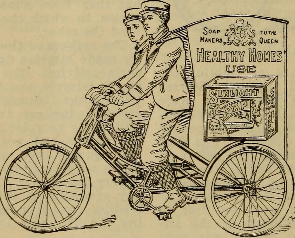 An illustration from The Modern bicycle and its accessories; a complete reference book for rider, dealer, and maker, 1898, leaf 159