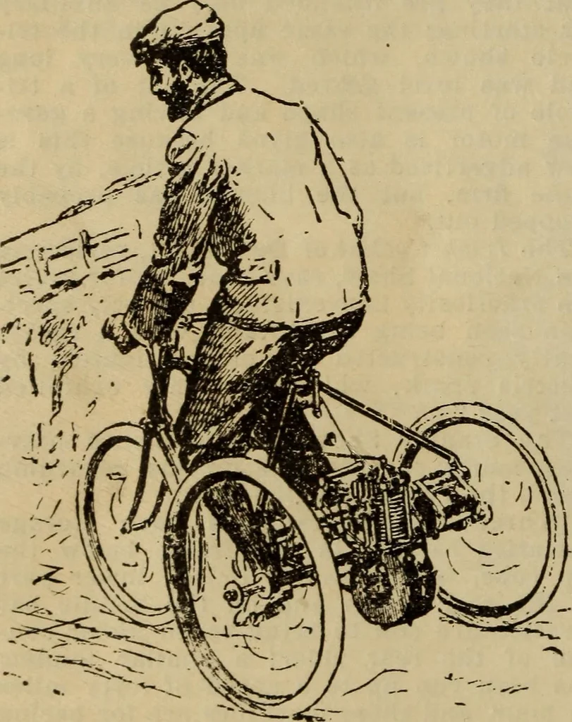 An illustration from The Modern bicycle and its accessories; a complete reference book for rider, dealer, and maker, 1898, leaf 161