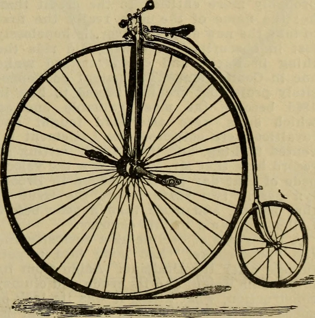 An illustration from The Modern bicycle and its accessories; a complete reference book for rider, dealer, and maker, 1898, leaf 24
