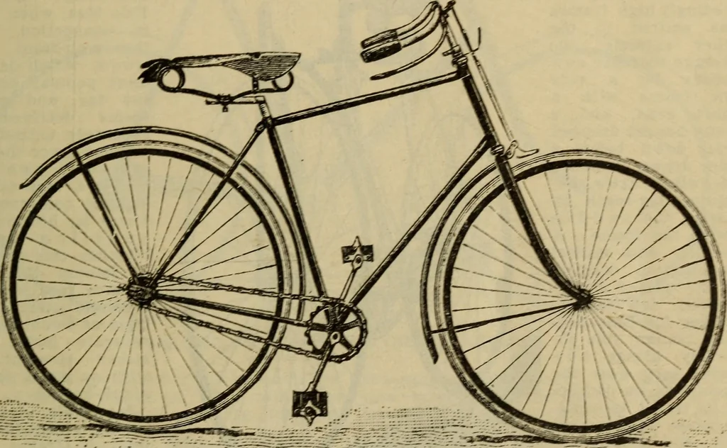 An illustration from The Modern bicycle and its accessories; a complete reference book for rider, dealer, and maker, 1898, leaf 26
