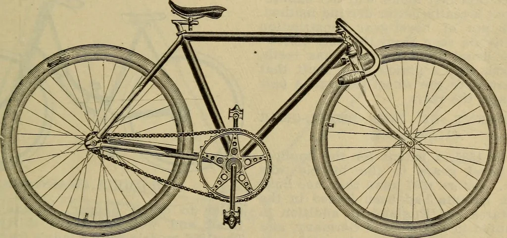 An illustration from The Modern bicycle and its accessories; a complete reference book for rider, dealer, and maker, 1898, leaf 30