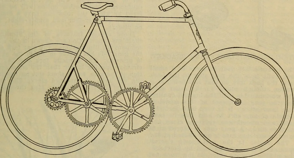An illustration from The Modern bicycle and its accessories; a complete reference book for rider, dealer, and maker, 1898, leaf 36