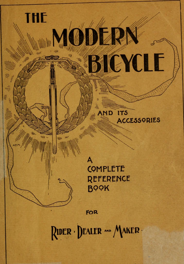 An illustration from The Modern bicycle and its accessories; a complete reference book for rider, dealer, and maker, 1898, leaf 4