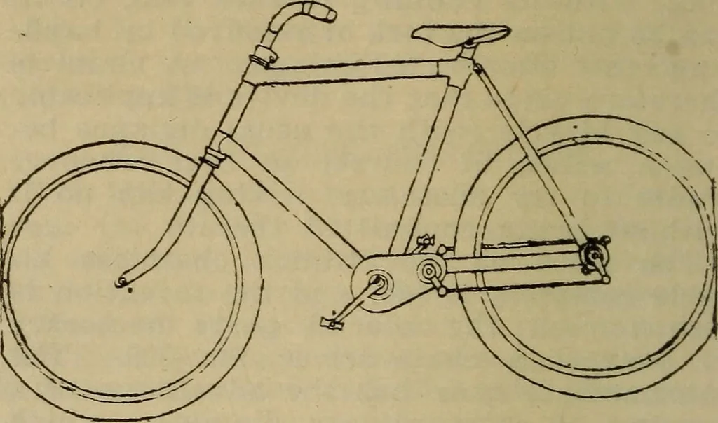 An illustration from The Modern bicycle and its accessories; a complete reference book for rider, dealer, and maker, 1898, leaf 41
