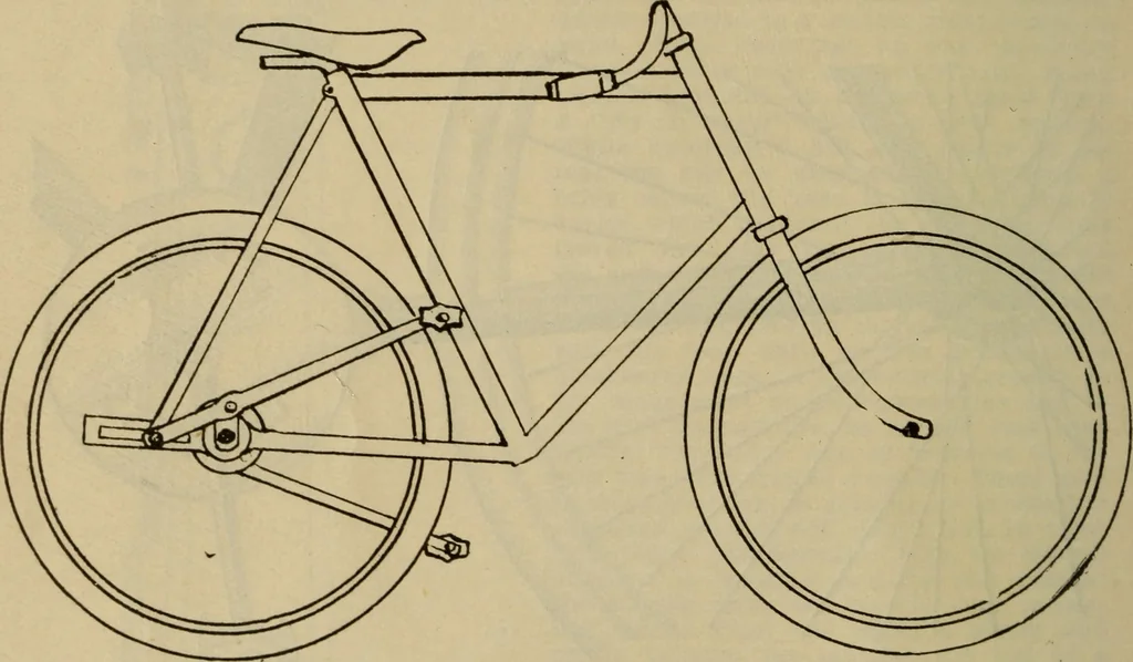 An illustration from The Modern bicycle and its accessories; a complete reference book for rider, dealer, and maker, 1898, leaf 45