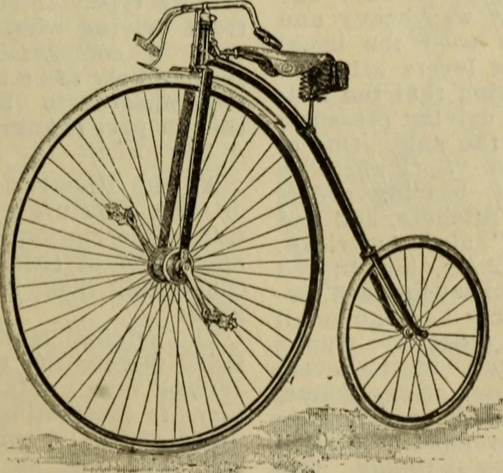 An illustration from The Modern bicycle and its accessories; a complete reference book for rider, dealer, and maker, 1898, leaf 48