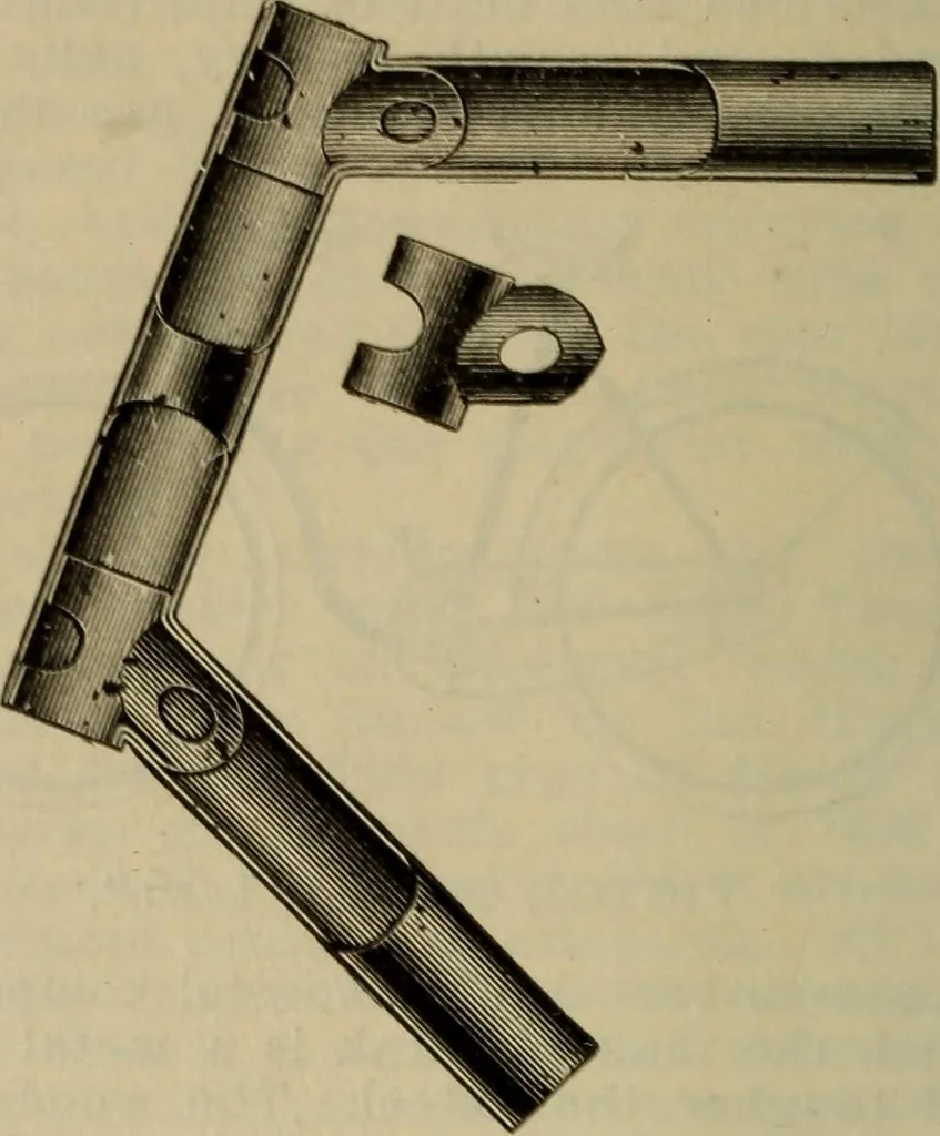 An illustration from The Modern bicycle and its accessories; a complete reference book for rider, dealer, and maker, 1898, leaf 61