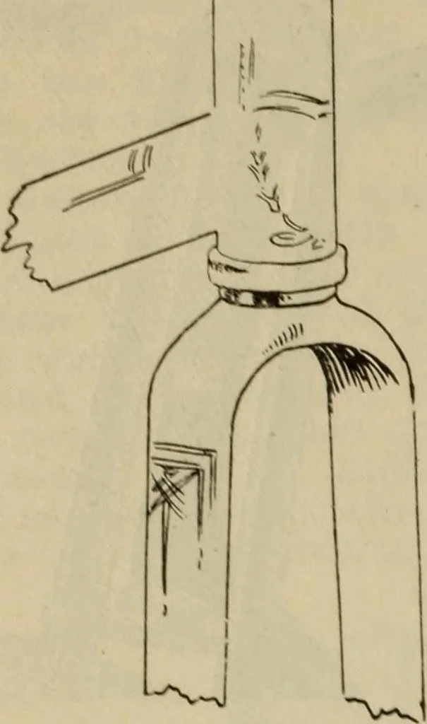 An illustration from The Modern bicycle and its accessories; a complete reference book for rider, dealer, and maker, 1898, leaf 63