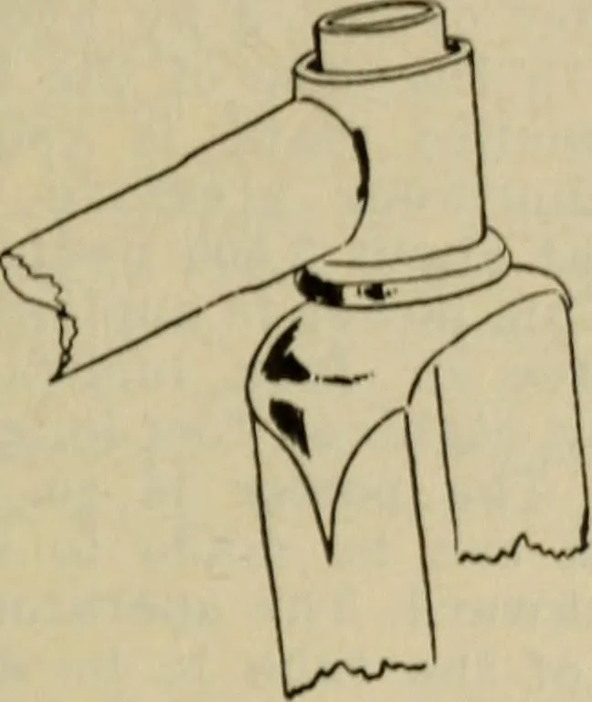 An illustration from The Modern bicycle and its accessories; a complete reference book for rider, dealer, and maker, 1898, leaf 64