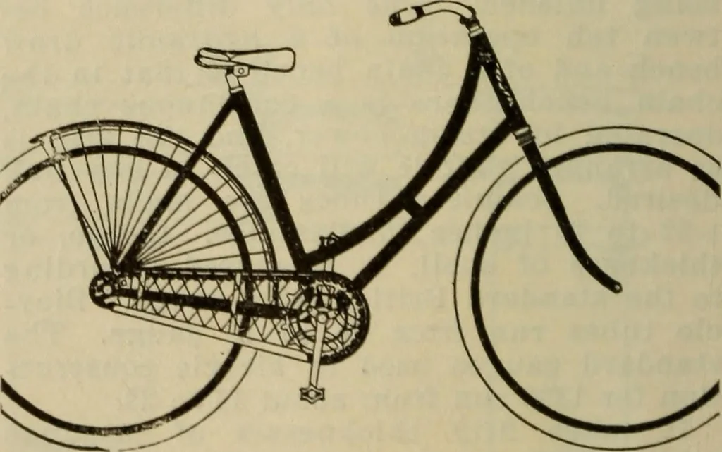 An illustration from The Modern bicycle and its accessories; a complete reference book for rider, dealer, and maker, 1898, leaf 67
