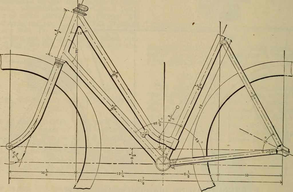 An illustration from The Modern bicycle and its accessories; a complete reference book for rider, dealer, and maker, 1898, leaf 71