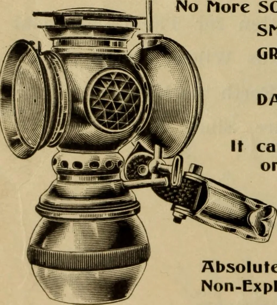An illustration from The Modern bicycle and its accessories; a complete reference book for rider, dealer, and maker, 1898, leaf 9