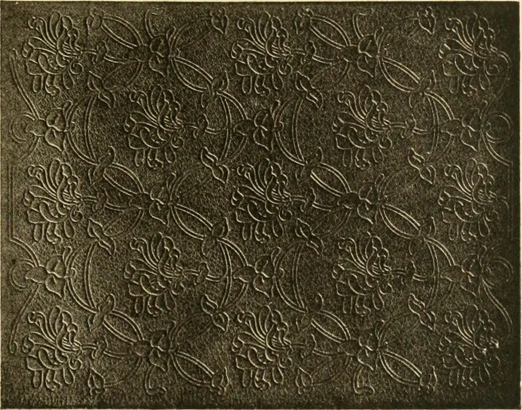 An illustration from Modern bookbindings, their design and decoration, 1906, leaf 116
