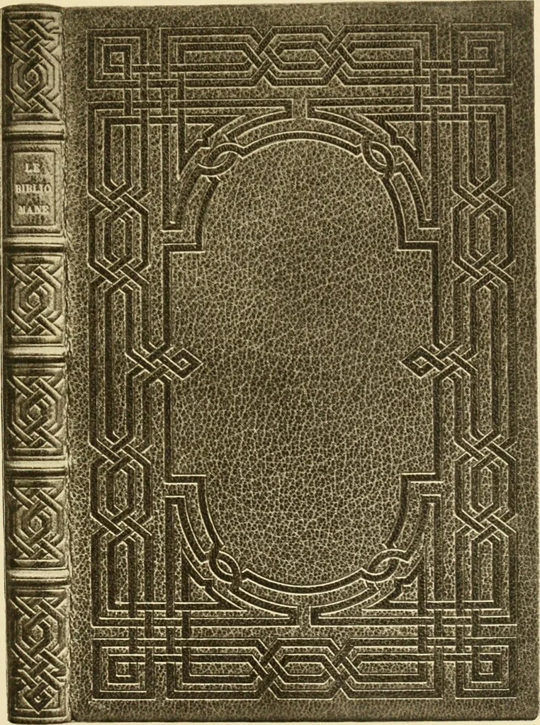 An illustration from Modern bookbindings, their design and decoration, 1906, leaf 146