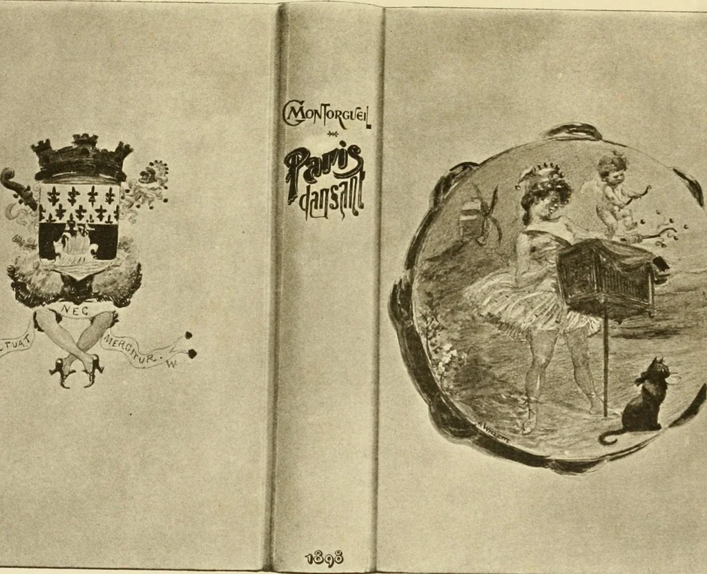 An illustration from Modern bookbindings, their design and decoration, 1906, leaf 166