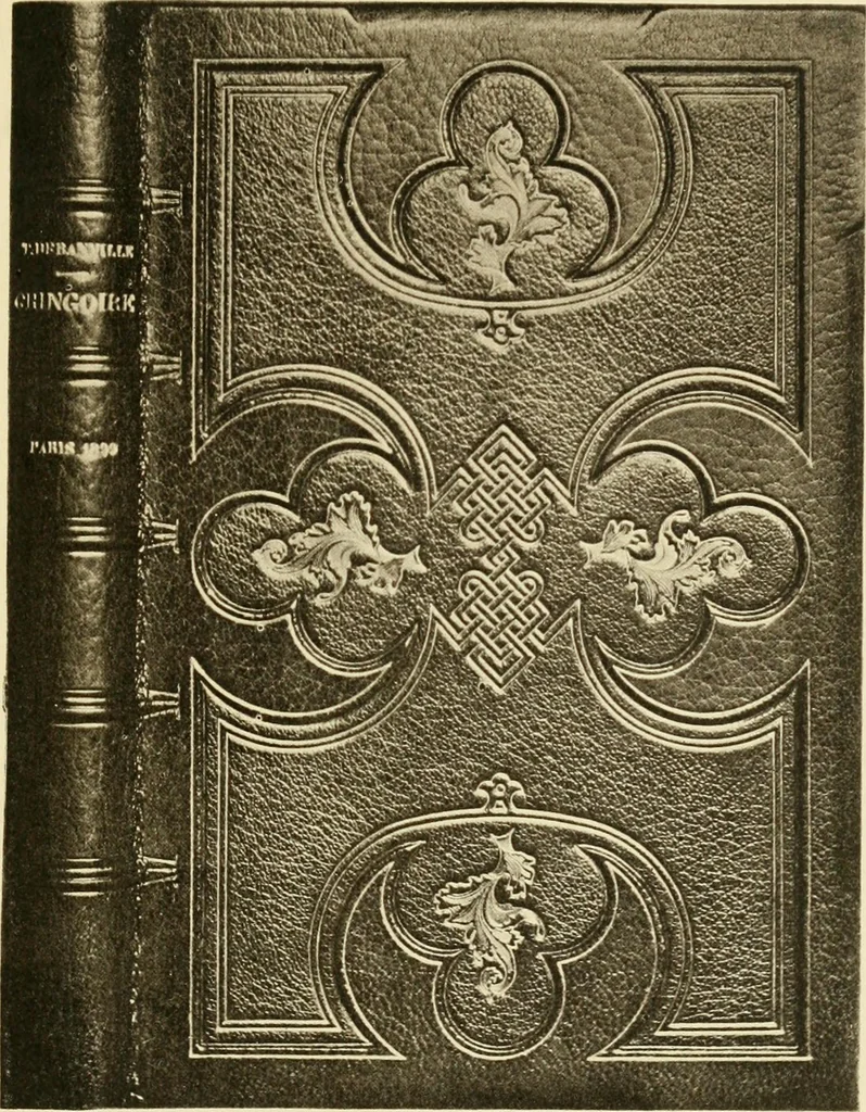 An illustration from Modern bookbindings, their design and decoration, 1906, leaf 174