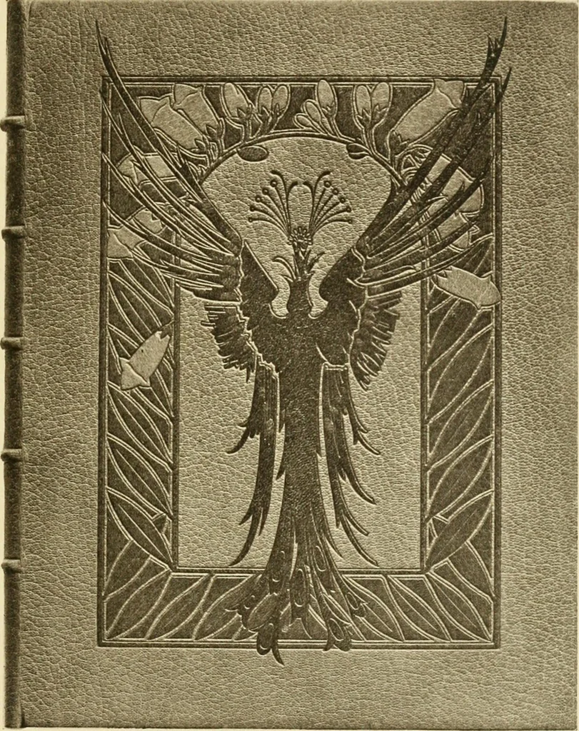 An illustration from Modern bookbindings, their design and decoration, 1906, leaf 186