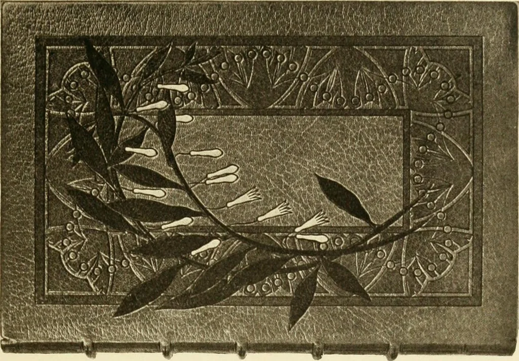 An illustration from Modern bookbindings, their design and decoration, 1906, leaf 204