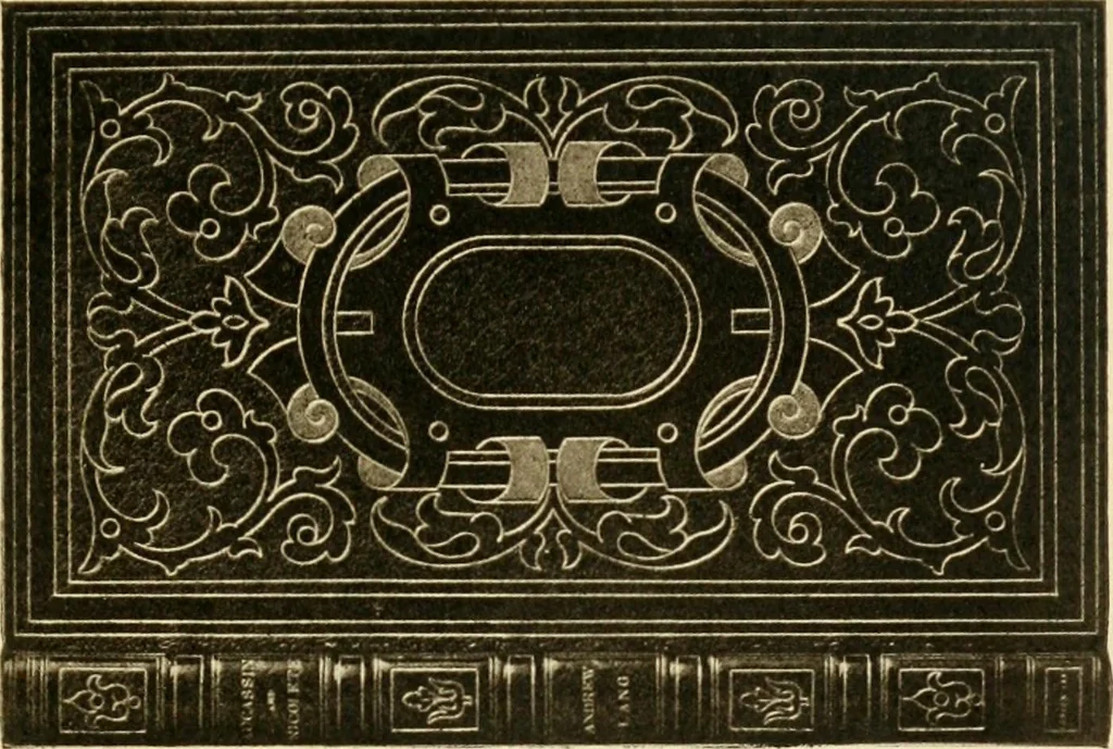 An illustration from Modern bookbindings, their design and decoration, 1906, leaf 24