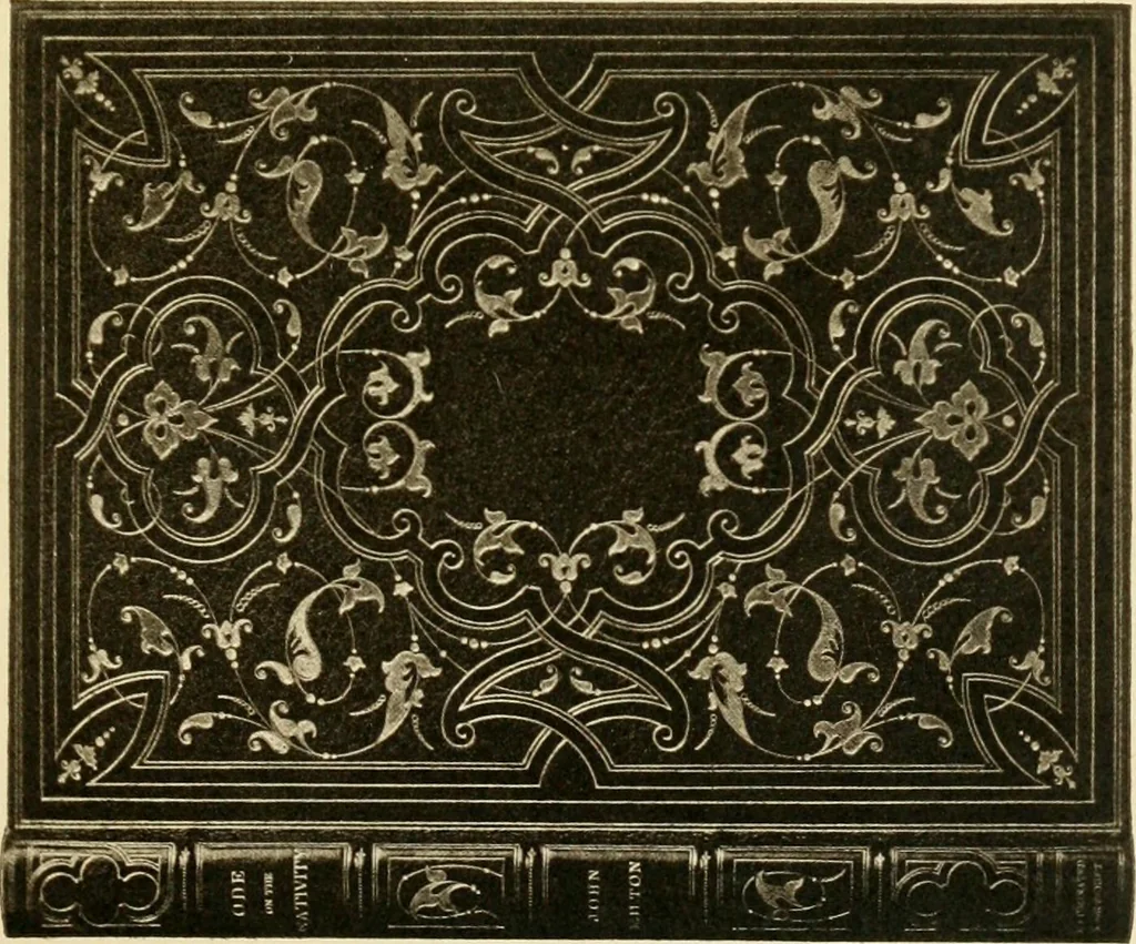 An illustration from Modern bookbindings, their design and decoration, 1906, leaf 24