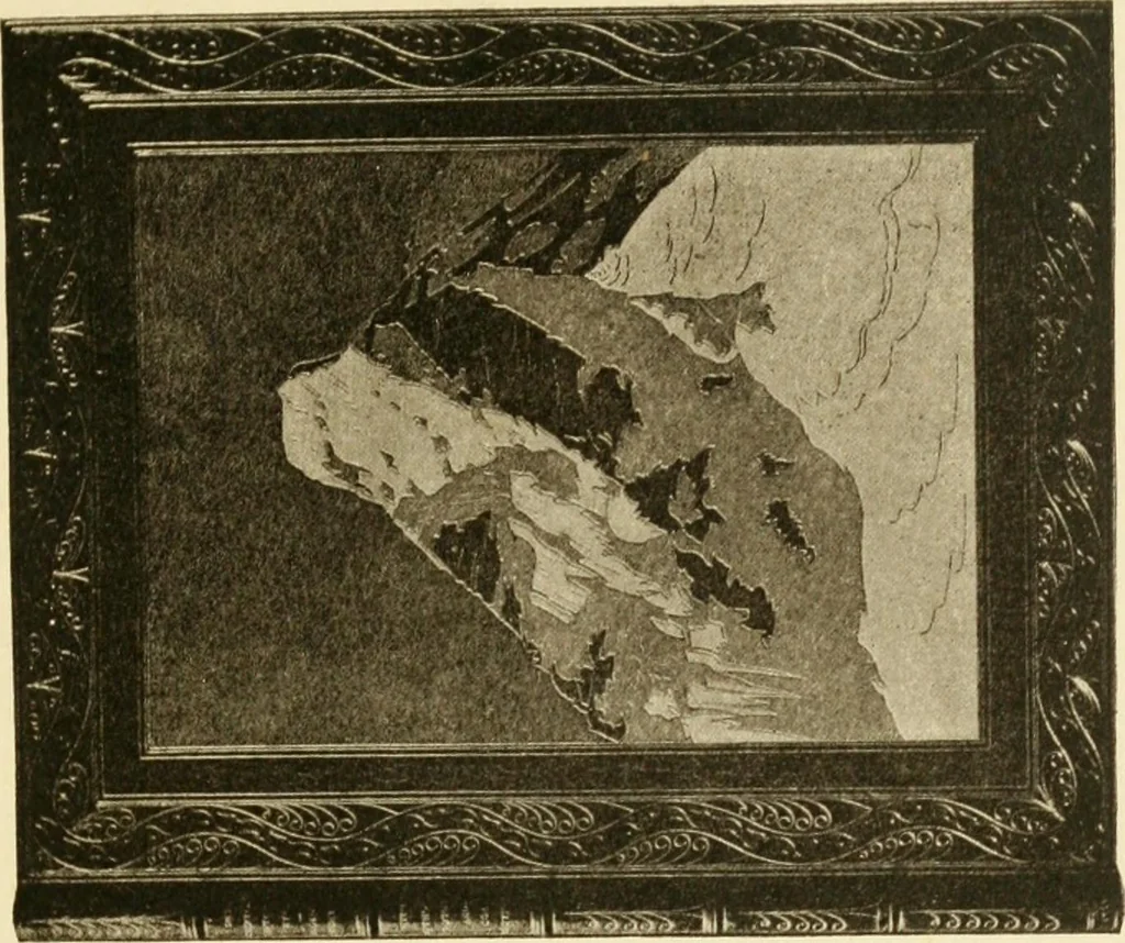 An illustration from Modern bookbindings, their design and decoration, 1906, leaf 30