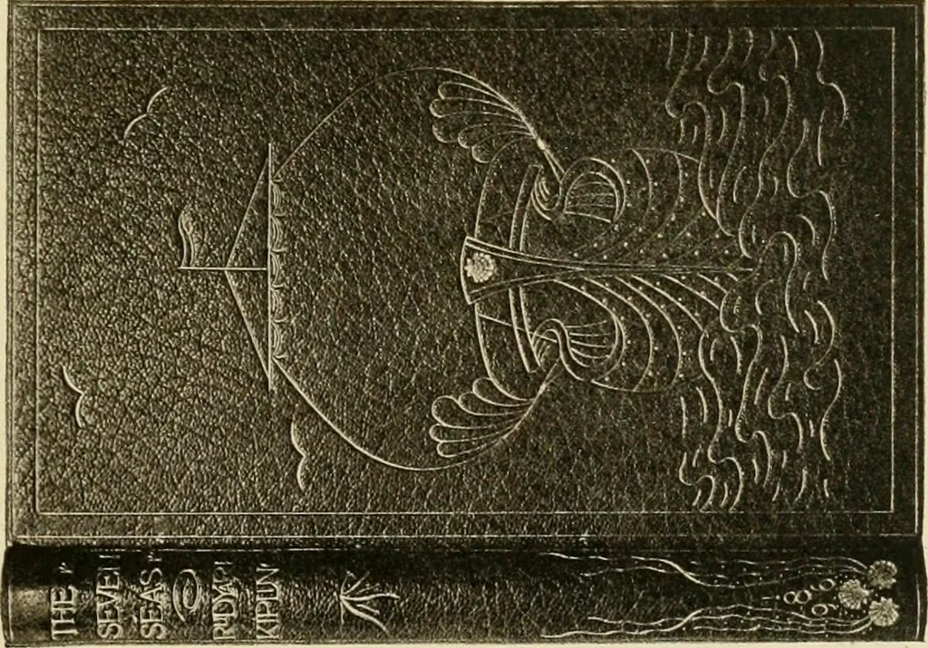 An illustration from Modern bookbindings, their design and decoration, 1906, leaf 40
