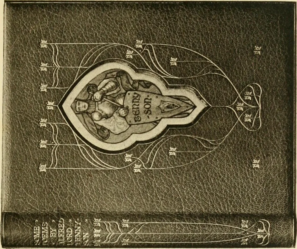 An illustration from Modern bookbindings, their design and decoration, 1906, leaf 56