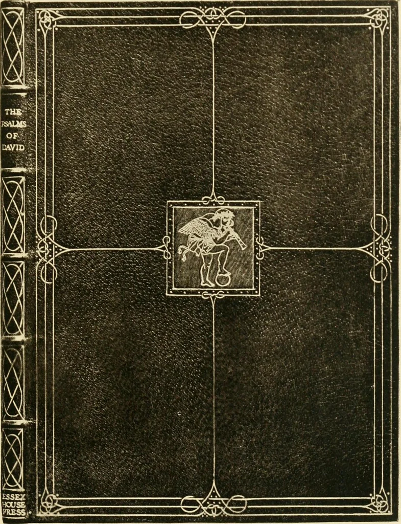 An illustration from Modern bookbindings, their design and decoration, 1906, leaf 72