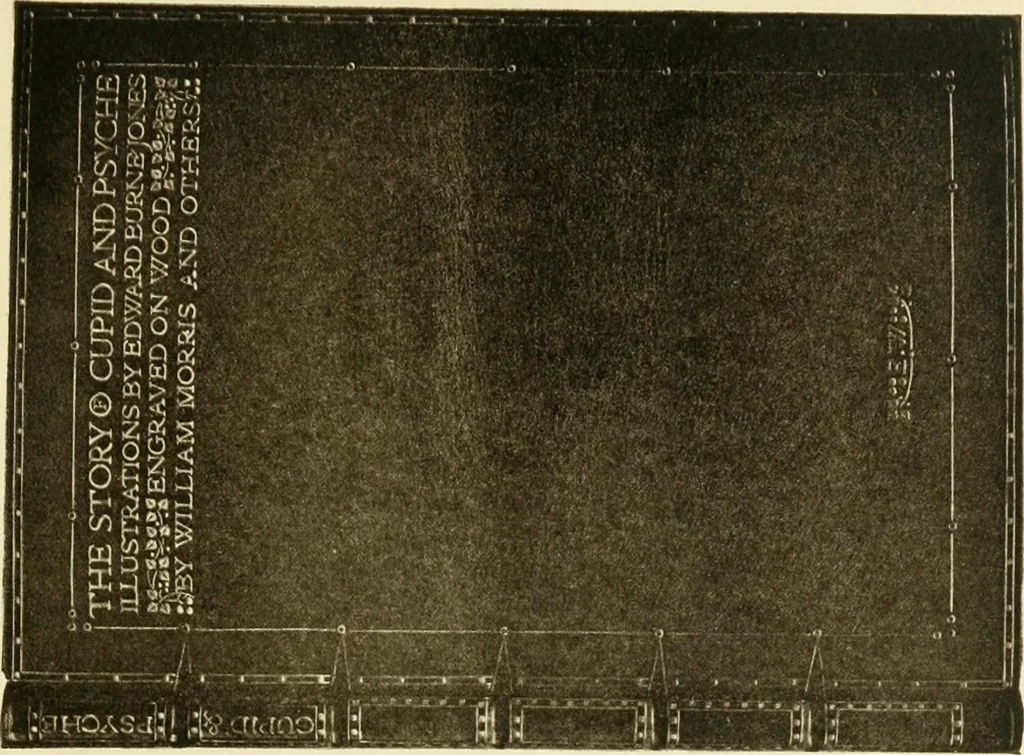 An illustration from Modern bookbindings, their design and decoration, 1906, leaf 76