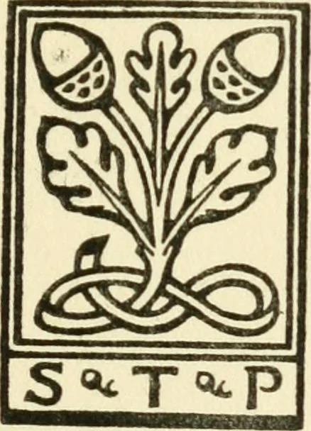 An illustration from Modern bookbindings, their design and decoration, 1906, leaf 8