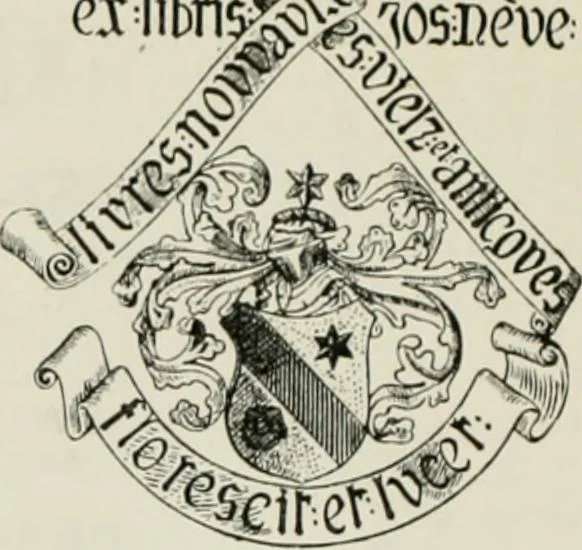An illustration from Modern book-plates and their designers, 1898, leaf 111