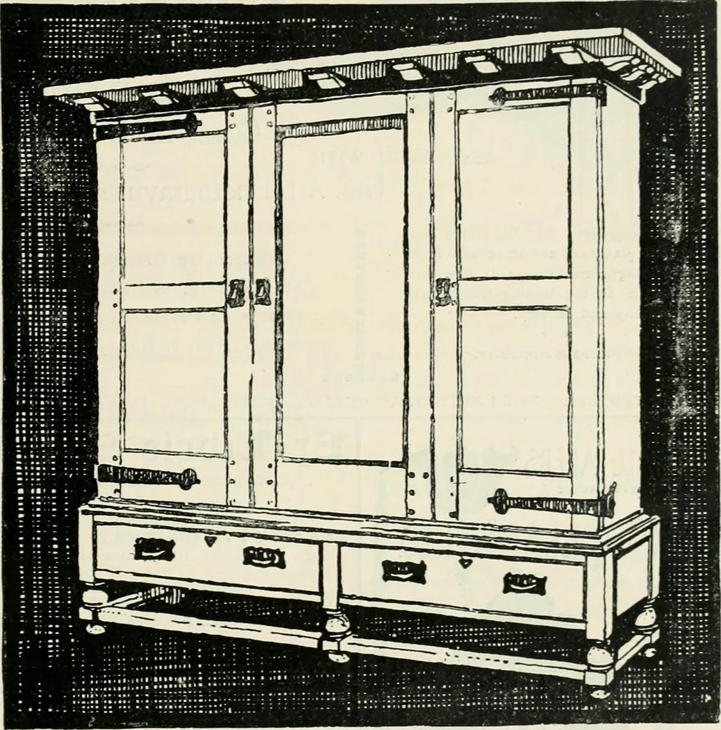 An illustration from Modern book-plates and their designers, 1898, leaf 14