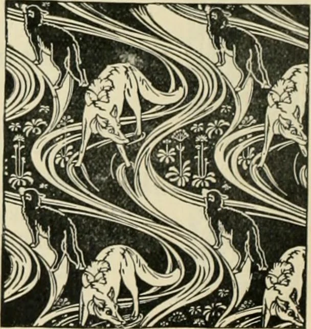 An illustration from Modern book-plates and their designers, 1898, leaf 19