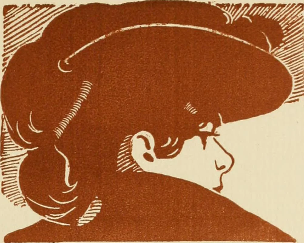 An illustration from Modern book-plates and their designers, 1898, leaf 46