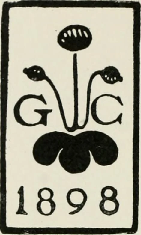 An illustration from Modern book-plates and their designers, 1898, leaf 49