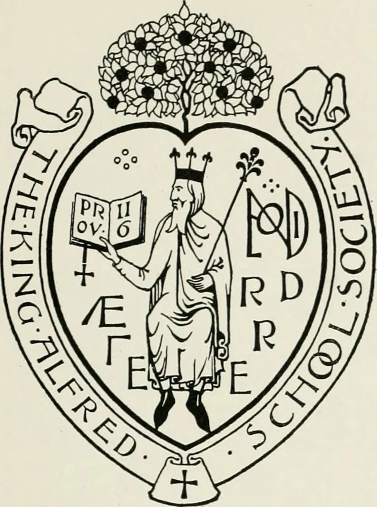 An illustration from Modern book-plates and their designers, 1898, leaf 50