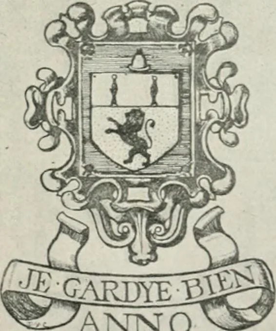 An illustration from Modern book-plates and their designers, 1898, leaf 52