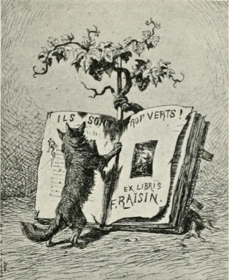 An illustration from Modern book-plates and their designers, 1898, leaf 78