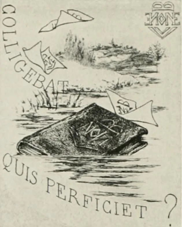 An illustration from Modern book-plates and their designers, 1898, leaf 83