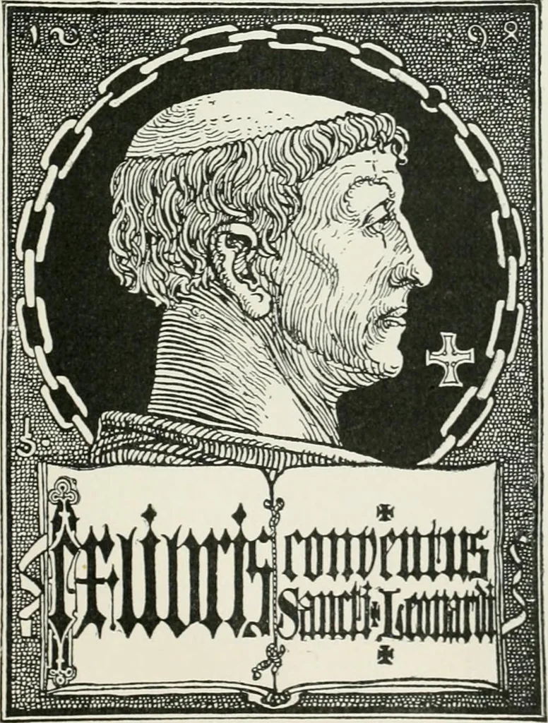 An illustration from Modern book-plates and their designers, 1898, leaf 96