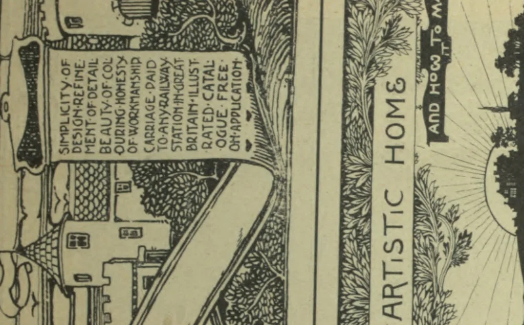 An illustration from Modern British domestic architecture and decoration, 1901, leaf 272